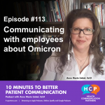 Episode 113 Communicating with employees about Omicron