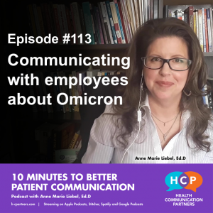 Communicating with employees about Omicron