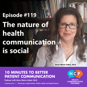The nature of health communication is social
