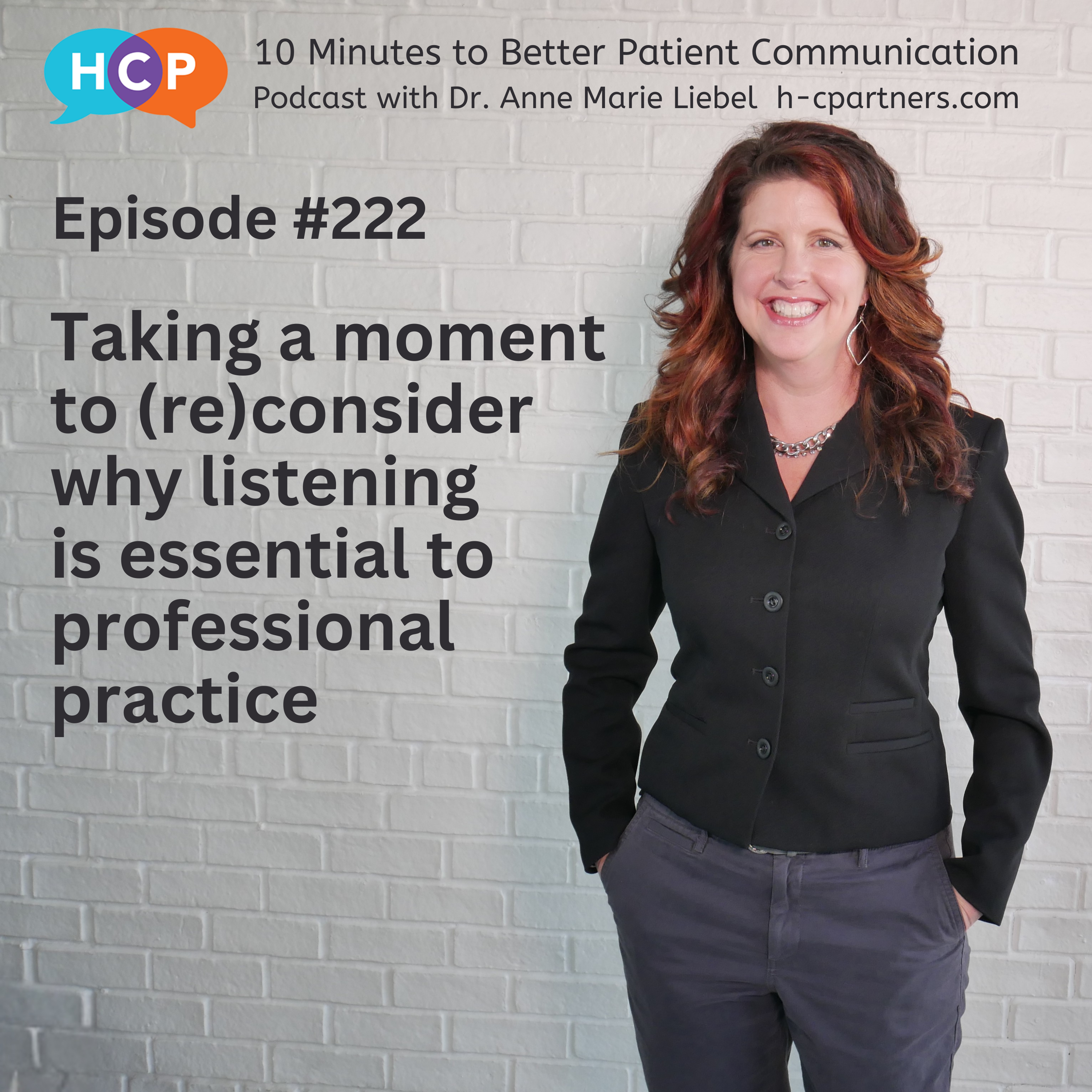 Taking a moment to (re)consider why listening is essential to professional practice
